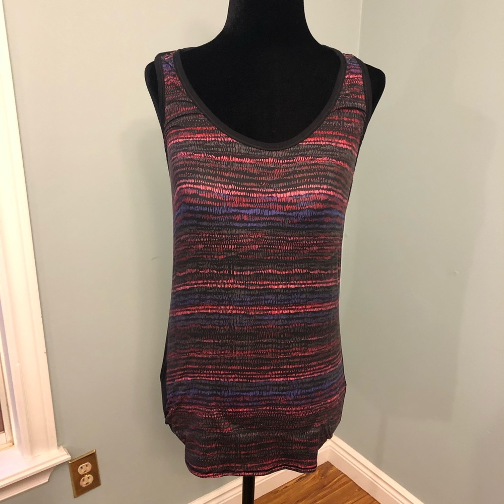 Athleta racer back tank top size small